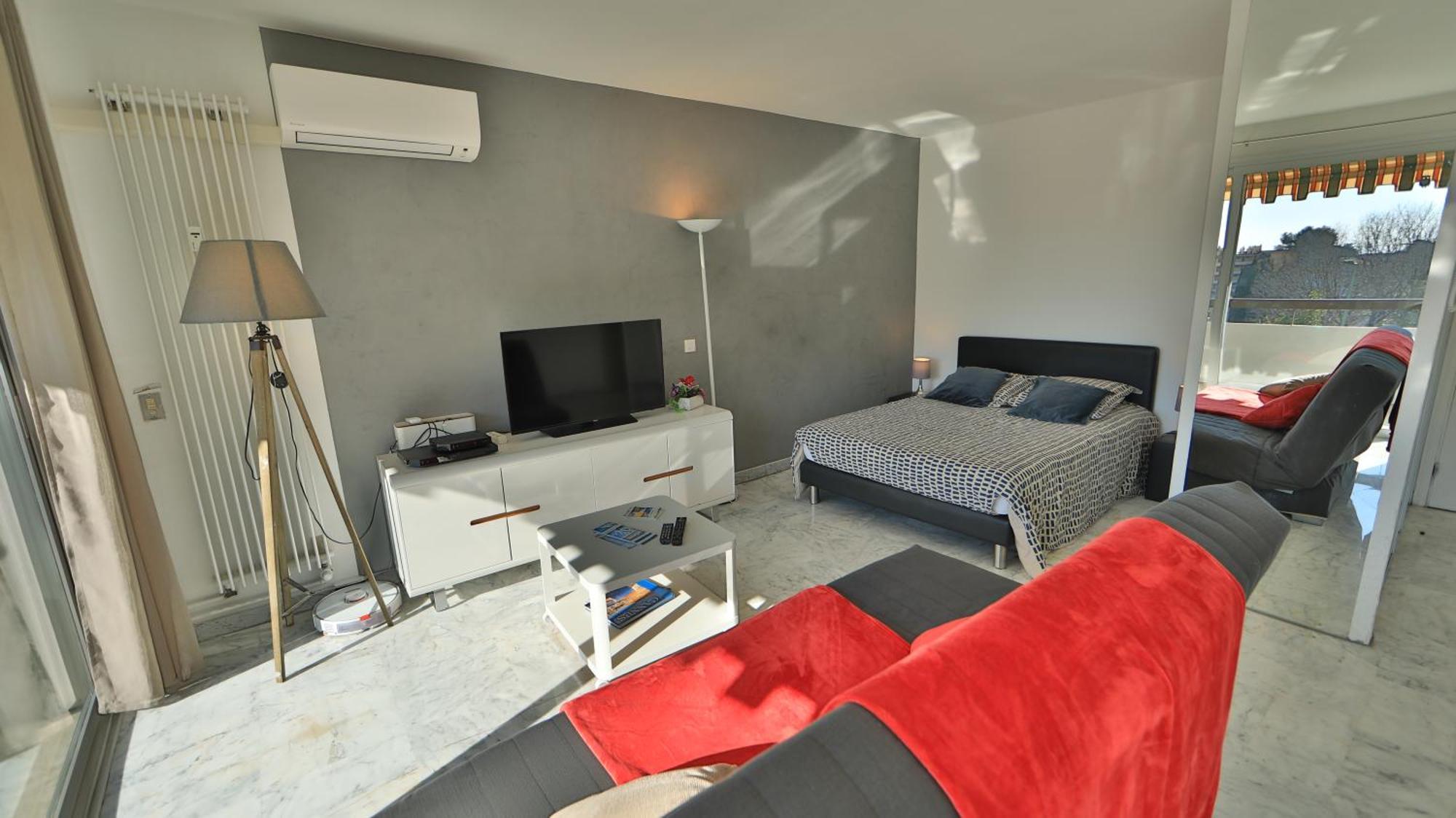 Studio Parking Fibre Piscine Clim Le Cannet Dış mekan fotoğraf