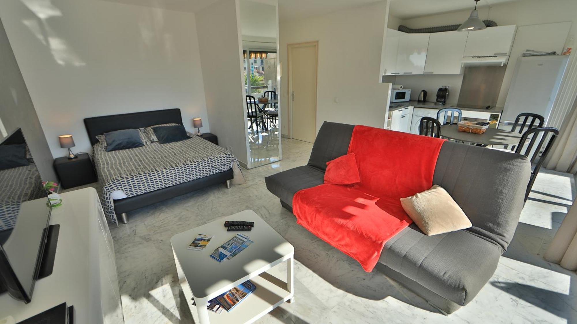 Studio Parking Fibre Piscine Clim Le Cannet Dış mekan fotoğraf